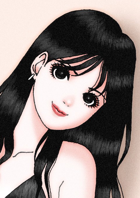 「black eyes lipstick」 illustration images(Latest)