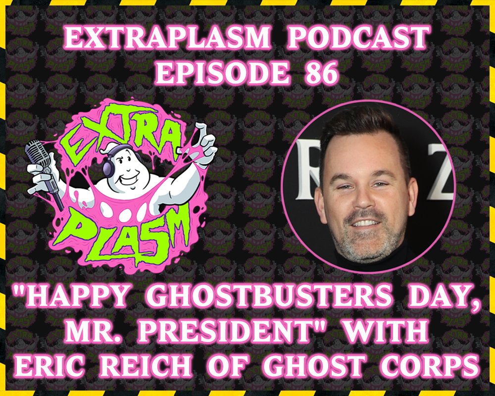 extraplasm (@extraplasm) on Twitter photo The one & only Eric Reich of Ghost Corps joins <a href="/extraplasm/">extraplasm</a>! We chat about the 40th anniversary of @ghostbusters, the many hats he wears while advocating for all things related to "#ghostbusters, how he came to work alongside Ivan Reitman & more! Tune in wherever you get podcasts! The one & only Eric Reich of Ghost Corps joins <a href="/extraplasm/">extraplasm</a>! We chat about the 40th anniversary of @ghostbusters, the many hats he wears while advocating for all things related to "#ghostbusters, how he came to work alongside Ivan Reitman & more! Tune in wherever you get podcasts!