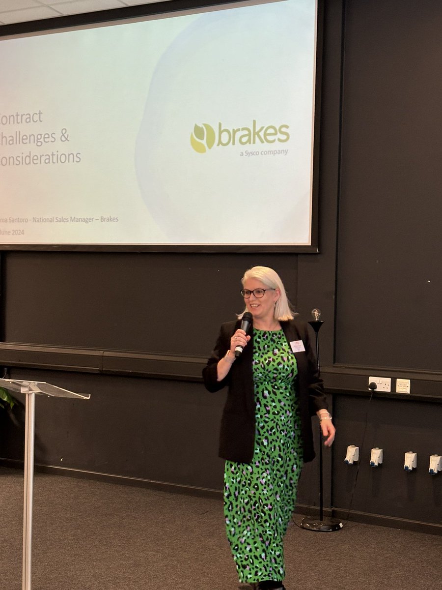 PeterMcGrath111's tweet photo. Brilliant presentation @LACA_UK Y&amp;H on the challenges &amp; considerations on contracts / procurement from Emma Santoro National Sales Manager @Brakes_Food #tenders #process #evaluation #awards #suppliers
#requirements #basket #specifications  #timescales #deliveries #volume #values https://t.co/z4kZKOOPVI