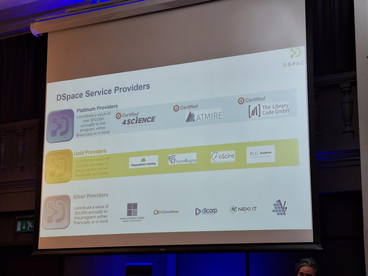 4ScienceIT's tweet photo. In a room full of great attention, our CTIO Andrea @bollini80 shows us the new features of DSpace. We are always super proud to give new tools that enable Openness and Fairness: Publication Claim, Data Correction, COAR Notify, and much more. @dspacetweets @openrepos2024 @4science https://t.co/N59XdMmVZy