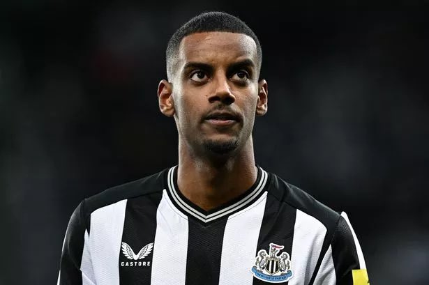 TomTalksToon's tweet photo. Alexander Isak via @fotbollskanal: “I’m really, really happy at #NUFC. I had my best season of my career.

"You can’t underestimate that. I love everything about the club, the fans, the city.  I don’t really have any thoughts of moving or anything like that."

Our 9 is Staying. https://t.co/Bw1cpohfPi