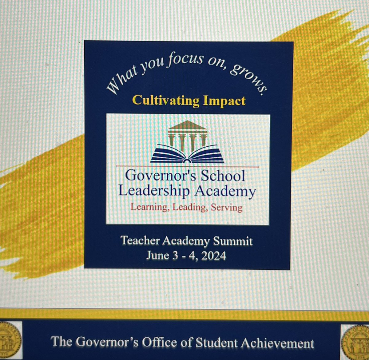 SharonS_SSE's tweet photo. Enjoyed presenting Foundations of Literacy at #GSLA #GOSA Teacher Leader Summit. Leaders acquired a process for implementing a transformative effort in their schools and explored a foundational skill strategy based on the science of reading. @MetroRESA @GOSA_GA @GSLA_Induction https://t.co/iWySMOZDHO