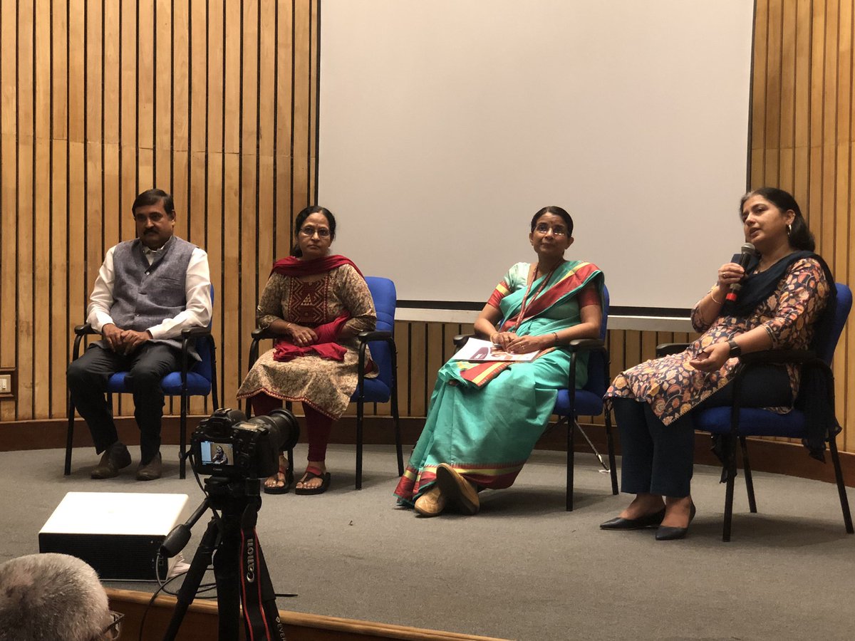 Importance of #MentalHealth awareness, support in schools critical to foster demographic dividend that India has. <a href="/NIMHANS_BLR/">NIMHANS, Bengaluru</a> organised <a href="/_ProjectSAMA/">Project SAMA</a> with experts including <a href="/EduMinOfIndia/">Ministry of Education</a> <a href="/UniversityLeeds/">University of Leeds</a> <a href="/LSHTM/">London School of Hygiene & Tropical Medicine</a> <a href="/TMirzoev/">Tolib Mirzoev</a> to better understand how to do this. Happy to be a part.