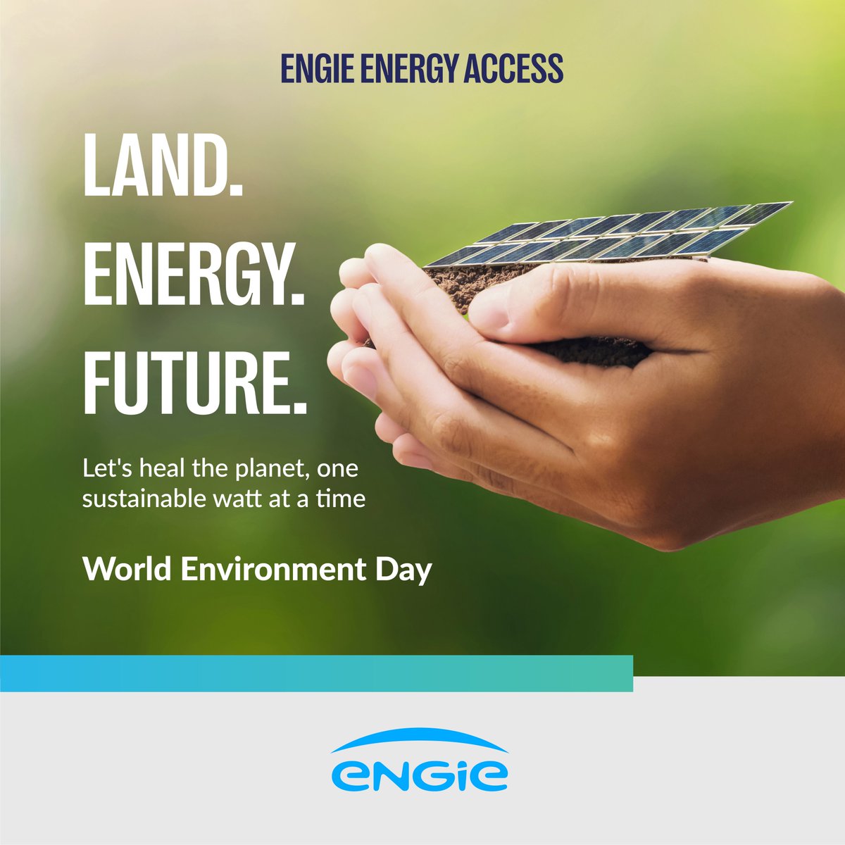 ENGIE_EnergyAcc's tweet image. This #WorldEnvironmentDay, let&apos;s celebrate the power of clean energy to heal the planet!☀️

#Offgridsolar in Africa cuts emissions &amp;amp; empowers communities.  Join #GenerationRestoration, let&apos;s work towards a sustainable future, one watt at a time.

#EnergyAccess #MySolGrid #SDG7