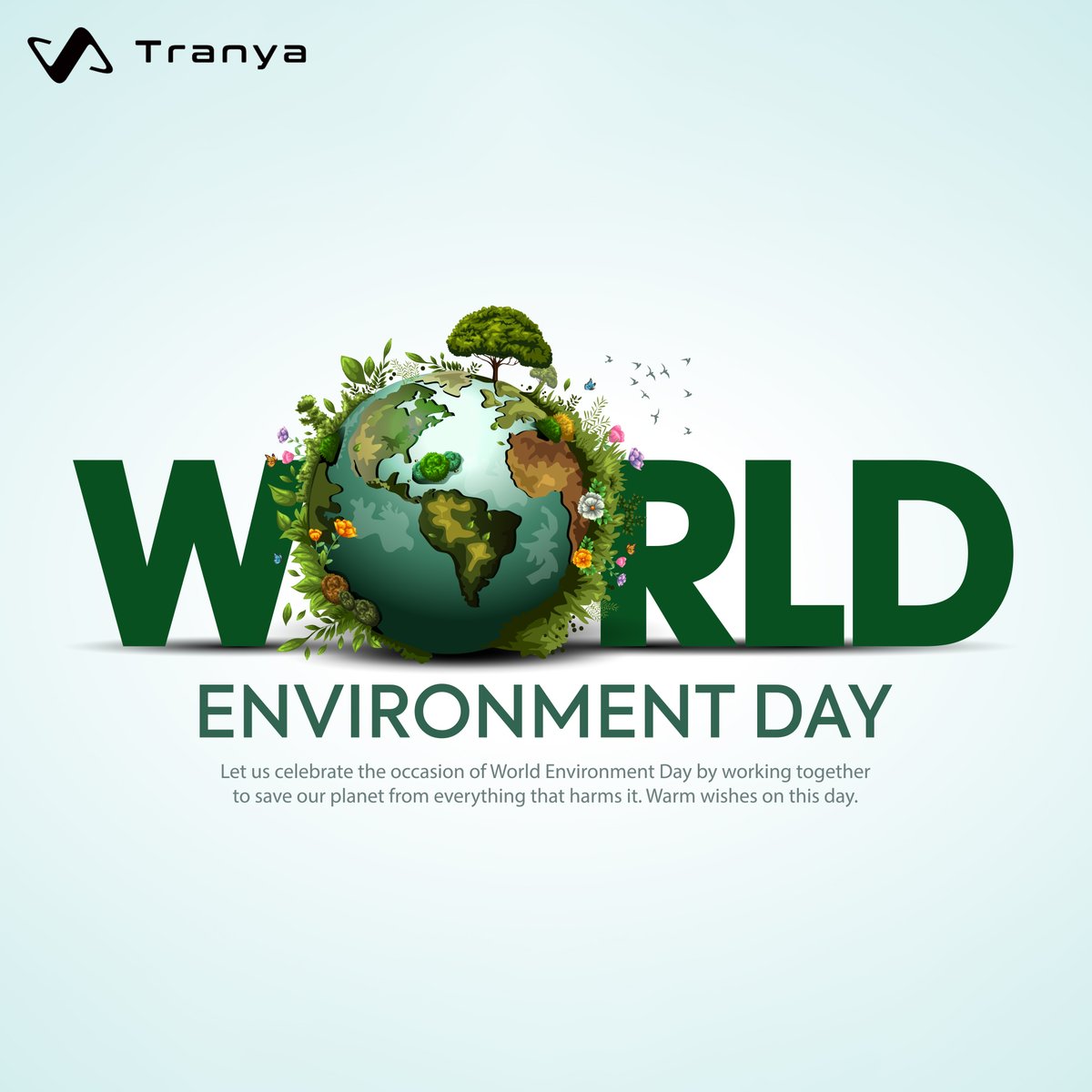 Tranya_br's tweet photo. 🌍 Feliz Dia Mundial do Meio Ambiente! 🌿 Vamos proteger nosso lindo planeta com pequenas ações—reduza, reutilize, recicle. Cada esforço conta. Juntos, podemos alcançar um futuro mais verde e limpo. 💚 #DiaMundialDoMeioAmbiente #VáDeVerde https://t.co/wJWqKR9X1R