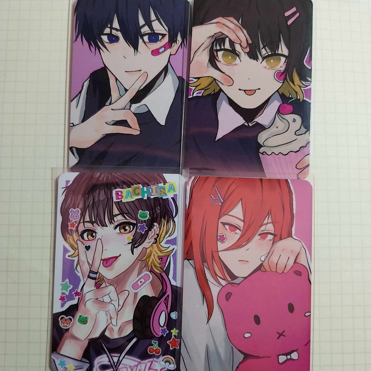 lauvpowy's tweet photo. 🎐 wts lfb ph #zvells

✶ — 6baji bluelock sets
％ ₱180 ea set, can tingi onintwin &amp; chigiri
ꕀ RCBYT! https://t.co/i5wl2CcfPS

𖥻 blue lock bllk isagi bachira nagi reo photocard anipoca pc poca https://t.co/nP1XqK9bwU