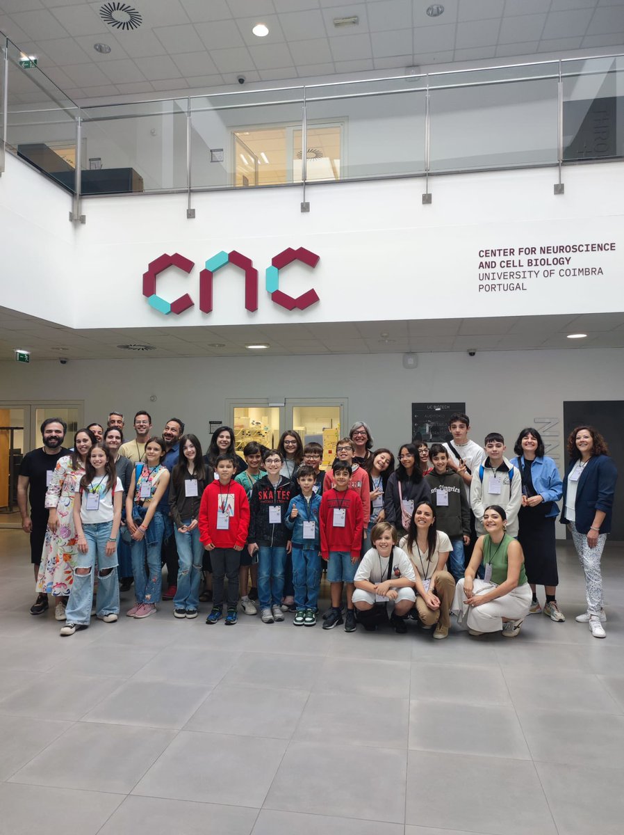 Neurocurios@s visiting today <a href="/cnc_uc/">Center for Neuroscience and Cell Biology</a> at UC Biotech!