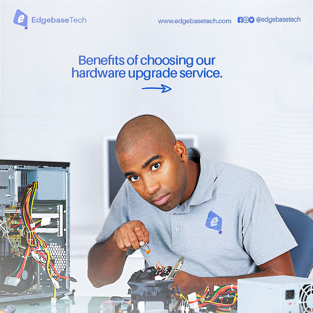 EdgebaseTech's tweet image. Unlock the full potential of your business with our hardware upgrade service. Boost performance, fortify security, and future-proof your IT infrastructure. 

Contact us today to schedule your consultation.🚀💻 

#edgebasetechnologies 
#ITsolutions 
#itinfrastructure 
#security