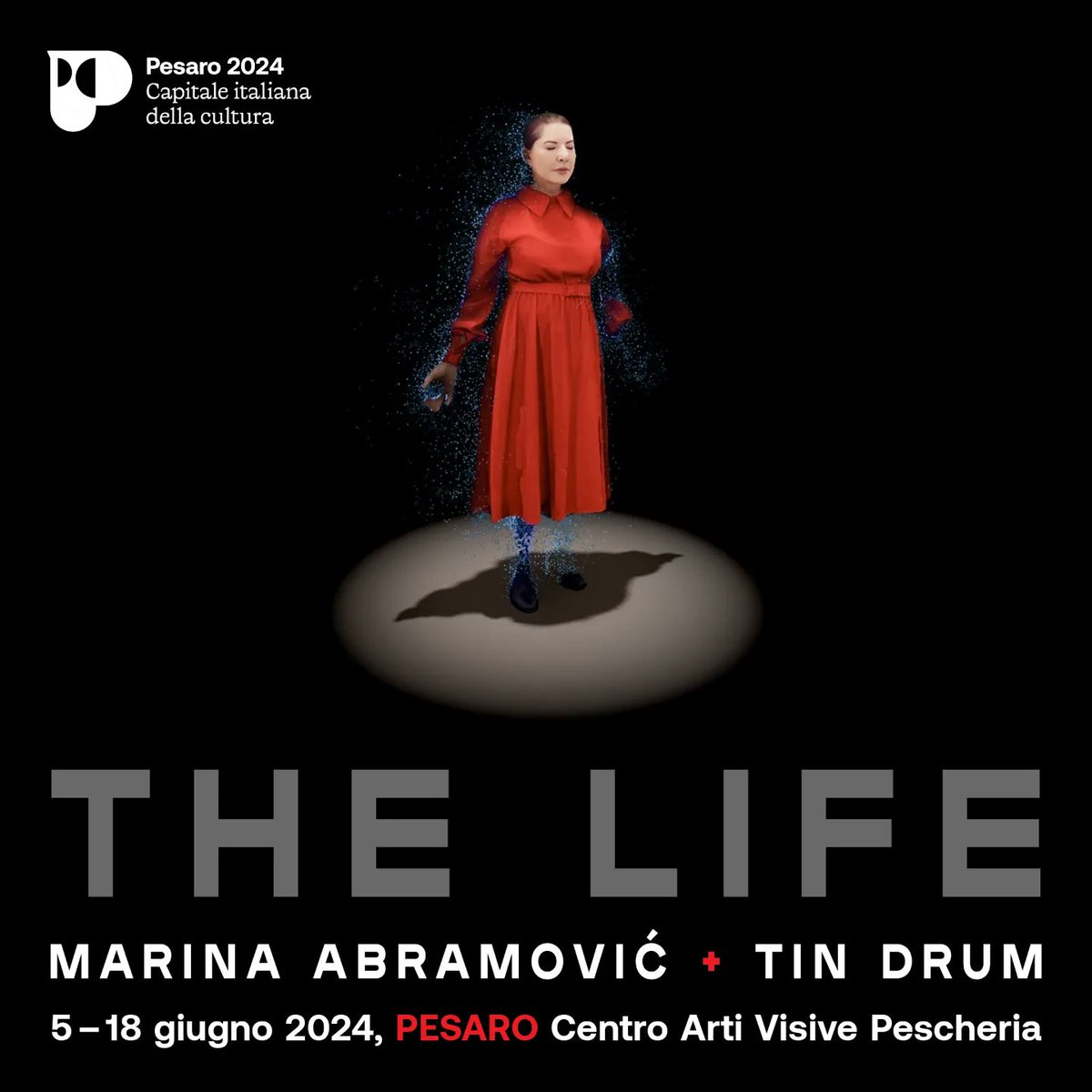 TinDrumIO's tweet photo. The Life | Marina Abramovic + Tin Drum @pesaro2024

Opening June 5th - 18th, THE LIFE is a 19-minute Full Dimensional Film experience featuring an original performance by the legendary Marina Abramović presented as an in-the-round Mixed Reality event. https://t.co/5d2gOJr32c