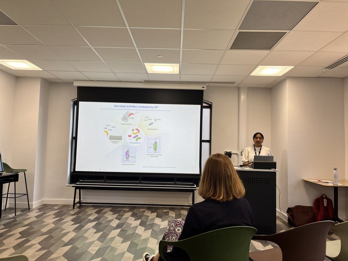 Tom Dudding (@dudders1986) on Twitter photo <a href="/Brisdental/">bristoldental</a> thanks <a href="/electricigen/">Divya Naradasu</a> for fab talk. Not just dentistry on show here! Hearing about how bacteria can be used to both clean waste water and generate electricity at the same time and uses similar processes that oral biofilms possibly using the to thrive. <a href="/BristolUni/">University of Bristol</a> <a href="/Brisdental/">bristoldental</a> thanks <a href="/electricigen/">Divya Naradasu</a> for fab talk. Not just dentistry on show here! Hearing about how bacteria can be used to both clean waste water and generate electricity at the same time and uses similar processes that oral biofilms possibly using the to thrive. <a href="/BristolUni/">University of Bristol</a>