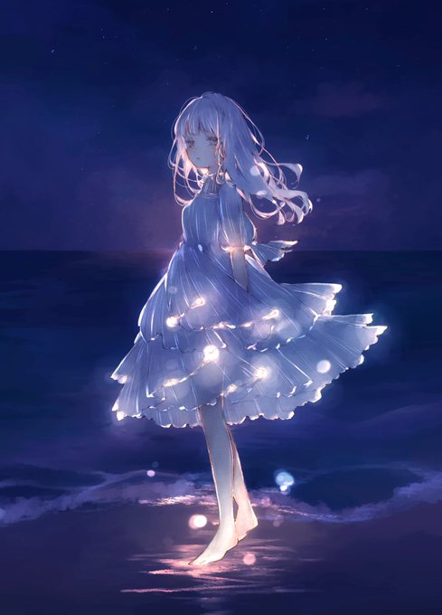 「dress starry sky」 illustration images(Latest)