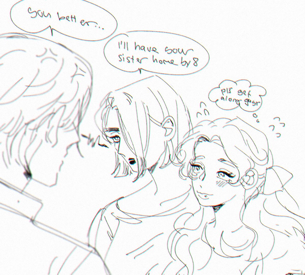 i dont think they gonna get along well 😔 