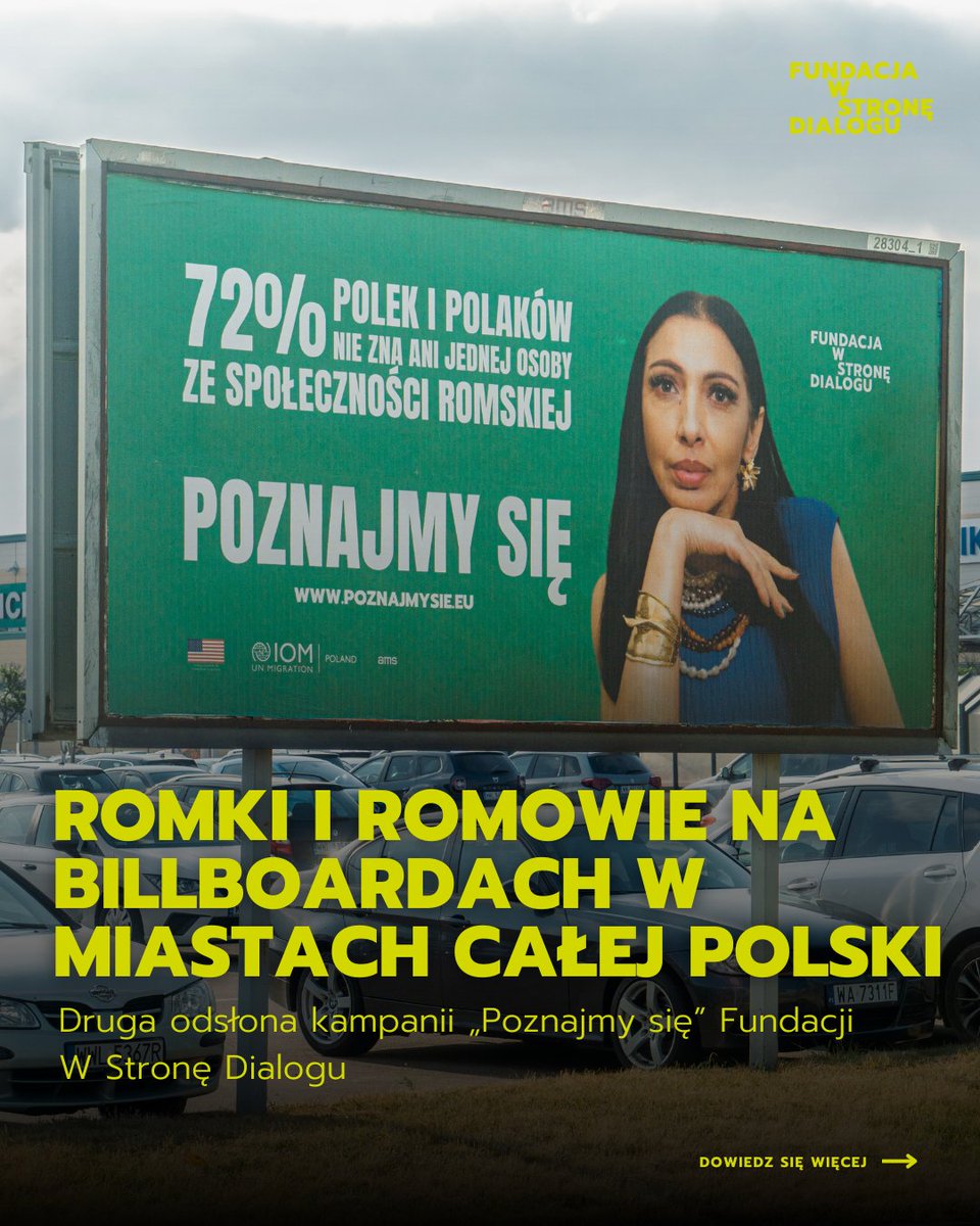 wStroneDialogu's tweet photo. Druga odsłona kampanii Poznajmy się!

Billboardy i wielkoformatowe plakaty kampanii wiszą w Warszawie, Wrocławiu, Łodzi, Poznaniu, Szczecinie, Lublinie, Bydgoszczy, Gdyni i Gorzowie Wielkopolskim, Bytomiu, Chorzowie, Katowicach, Krakowie, Sosnowcu i Gdańsku. Jest ich blisko 200 https://t.co/a6jF9RSJV7