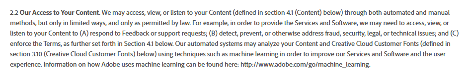 Adobe新使用条款引隐私争议丨用户呼吁抵制