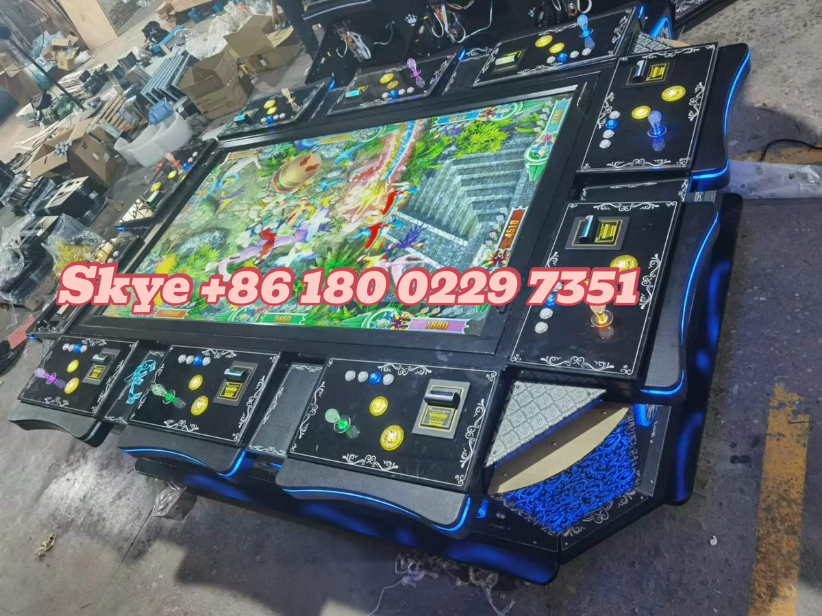 Skye041010's tweet image. 🔥🔥Newest 10 Player 86" Metal Fish Machine in stock.
👏👏Pls feel free to ask me for more details.
wa.me/+8618002297351

#Fishgamemachine
#Fishtable
#Videogame
#Tablegame
#Shootingfish
#Hunterfishgame
#Fishgamesoftware
#Fisharcadegame
#Fishtablegame
#Coinoperatedgames