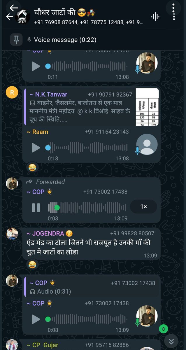 immahipalbhati's tweet image. बाड़मेर में उमेदाराम के जितने के बाद असामाजिक तत्वों द्वारा शोषल मीडिया पर निरन्तर राजपूत समाज की बहन बेटियों पर अनर्गल टिप्पणियां की जा रहीं हैं.....
क्षेत्र में सामाजिक सौहार्द ना बिगड़े इसलिए राजस्थान पुलिस से निवेदन रहेगा आप ऐसे असामाजिक तत्वों पर कड़ी कार्यवाही करें....😡…