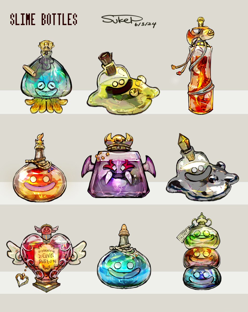 スライムのポーションボトル