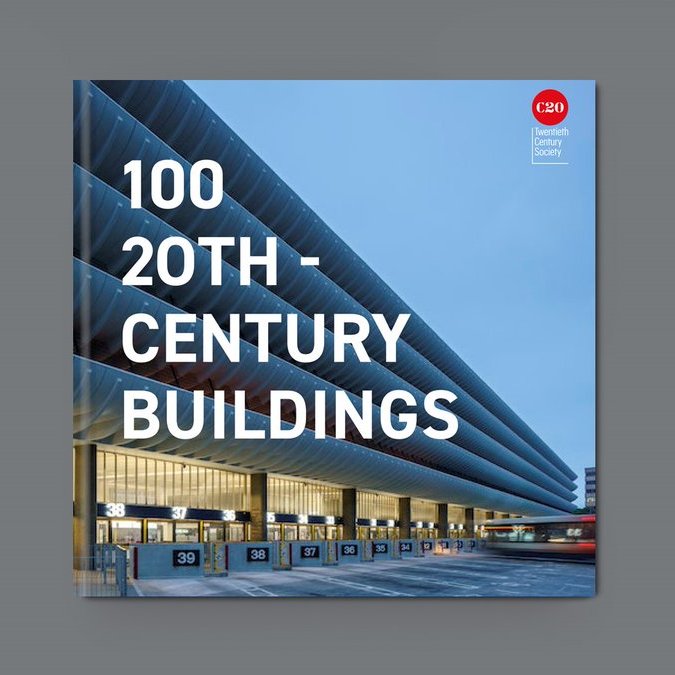 C20Society's tweet photo. 📚 OUT NOW // The latest title in C20's series with @BatsfordBooks, 100 20th Century Buildings explores Britain's amazingly diverse modern heritage: From factories to art galleries, churches to health centres, office blocks to private houses.

🛒 Shop: https://t.co/NfLXP4J7uq https://t.co/mB7d7x2IEW
