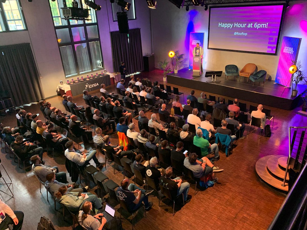 We're kicking off our very fist #IcingaSummit! Two days packed with great talks, workshops, discussions, networking, learning, connecting and much more!