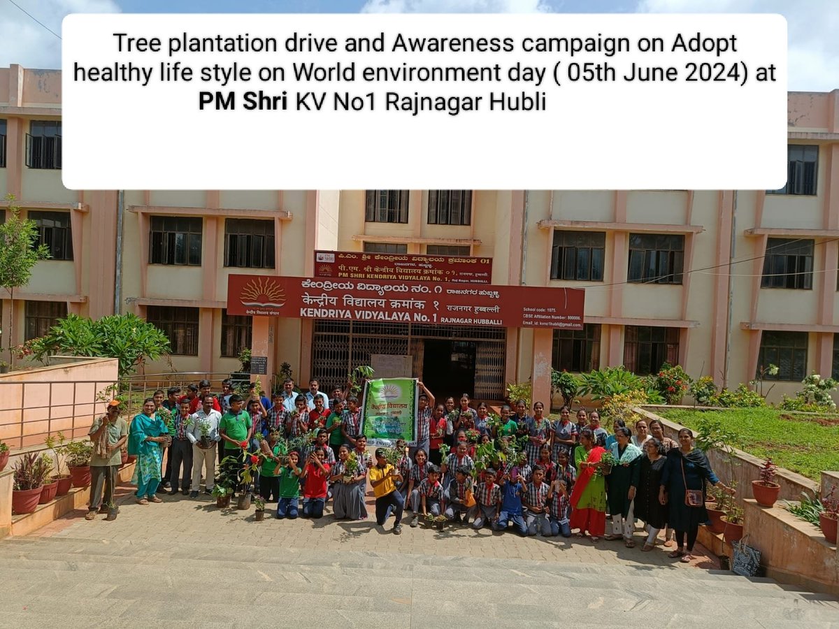 PM SHRI KV NO 1 HUBBALLI RAJNAGAR tweet media