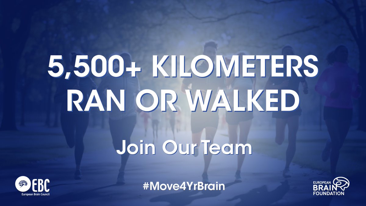 European Brain Council (@eu_brain) on Twitter photo 🏃 On #worldrunningday, we are thrilled to announced members of the #Move4YrBrain team have collectively walked or ran more than 5,000km in less than 3 months!
After joining <a href="/20kmbru/">20km de Bruxelles - 20km door Brussel</a>, we now have a next challenge: the Brussels Airport Marathon!
Join us:
brainfoundation.eu/event/bam2024/ 🏃 On #worldrunningday, we are thrilled to announced members of the #Move4YrBrain team have collectively walked or ran more than 5,000km in less than 3 months!
After joining <a href="/20kmbru/">20km de Bruxelles - 20km door Brussel</a>, we now have a next challenge: the Brussels Airport Marathon!
Join us:
brainfoundation.eu/event/bam2024/