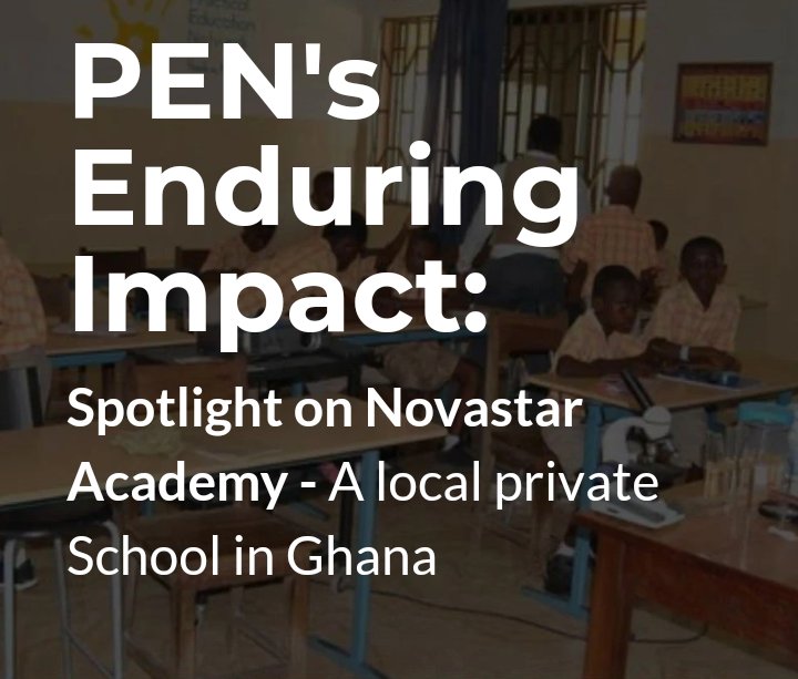PEN_ed's tweet photo. Our latest blog post spotlights @novastar_academy and how PEN is transforming science education through practical, hands-on learning!
Discover how everyday materials are fueling a love for STEM at this Ghanaian school.
https://t.co/EpxKtTapmx
#handson #STEM #practicaleducation https://t.co/aM5FHtj9uI