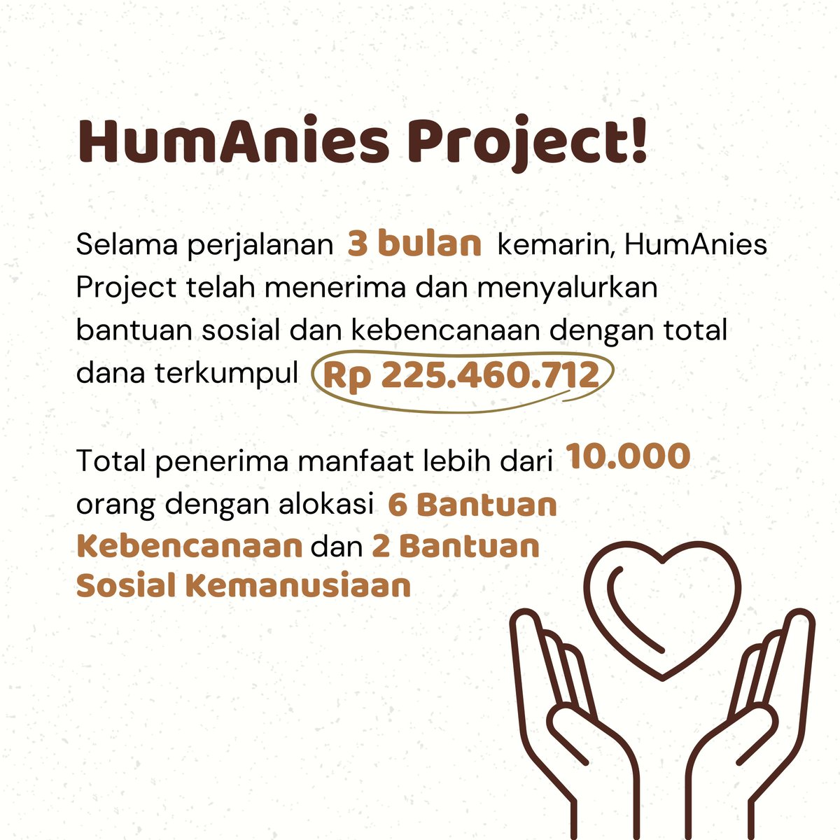 humaniesproject's tweet photo. Terima kasih buat kamu yang udah dukung HumAnies Project sampai detik ini 🤗

Izinkan kami memperkenalkan "Yayasan Huma Inisiatif Indonesia" (HumAnies), kedepannya kami berharap akan lebih banyak kebermanfaatan yang tercipta dalam ruang perubahan ini. ✨ https://t.co/yei0J1DOE8