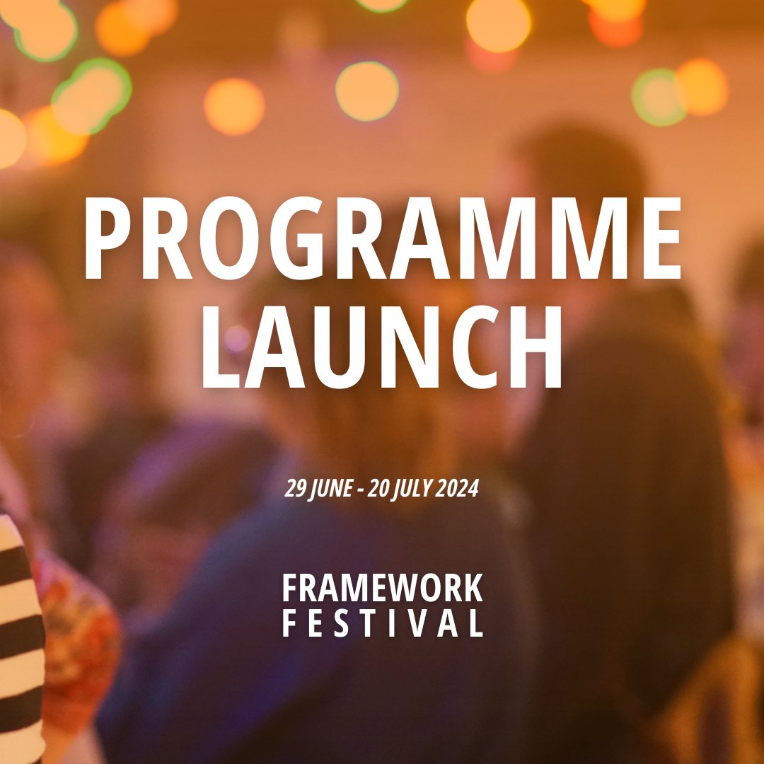It’s time for the Framework Festival PROGRAMME LAUNCH 🚀🎪🎭

We’re excited to support as many emerging/early-career theatre makers as possible with our unmissable 2024 line-up 🧵

🔗 For all the info you’ll need: frameworktheatre.com/festival24