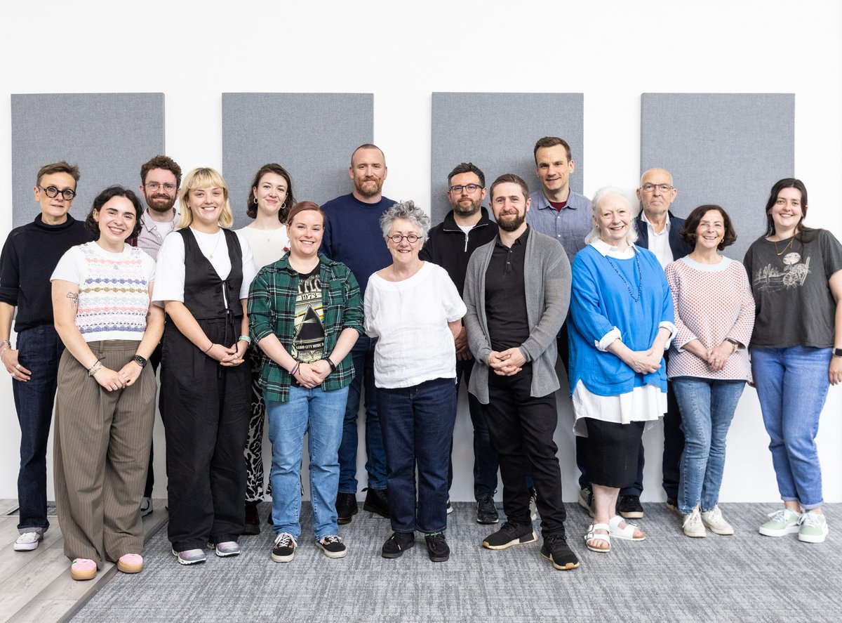 DruidTheatre's tweet photo. Hello from the Endgame rehearsal room 👋

We haven't been in the room with this master playwright's work in many years, not since our world tour of Waiting for Godot from 2016 to 2018

So it's with a mix of excitement and nerves that we begin this next journey!

📸 @murray_ste https://t.co/z8qXphH5C8