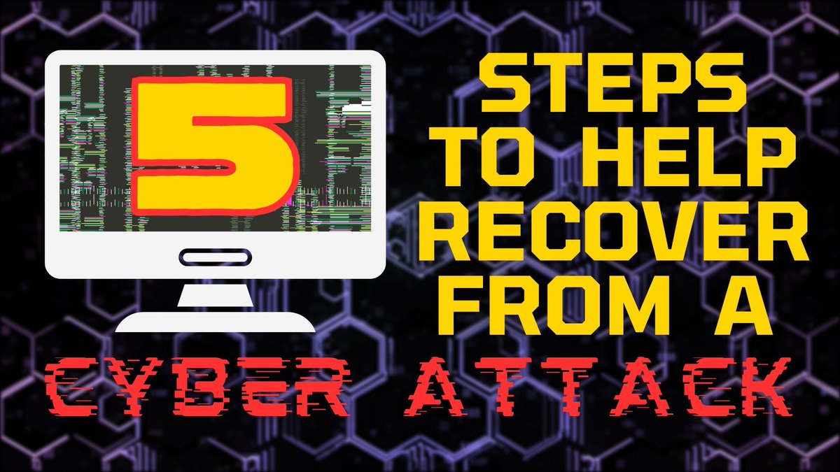 Refresh__'s tweet image. Cyber attacks - Learn about the 5 most important steps to take in our latest video 
refresh-it.co.uk/2024/06/04/cyb…
