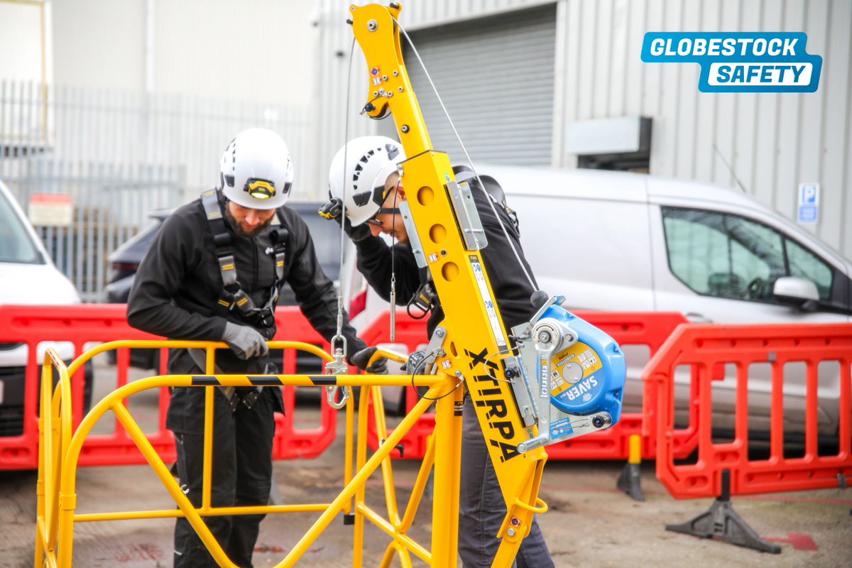 The Xtirpa Guardrail Davit System – your portable solution for keeping exposed entry points secure. It comes with an integrated mast and Davit Arm for fall protection, and it's easy to move around thanks to its built-in wheels.
 
Visit the product page: buff.ly/3OvZtlQ