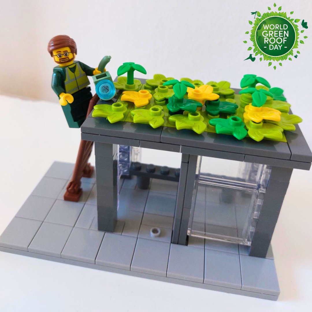 It's the World Green Roof Day #LEGO bus shelter!

Download the instructions here 👉 worldgreenroofday.com

Grab your bricks &amp; build yours. Or go WILD &amp; design your own! 💡

📷 Show us your finished shelter using #WGRD2024

<a href="/LEGO_Group/">LEGO</a> #greenroof #busshelter #WorldGreenRoofDay
