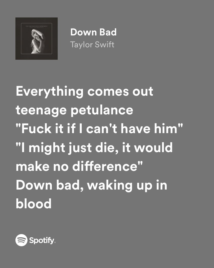 apriIini's tweet image. down BAD.