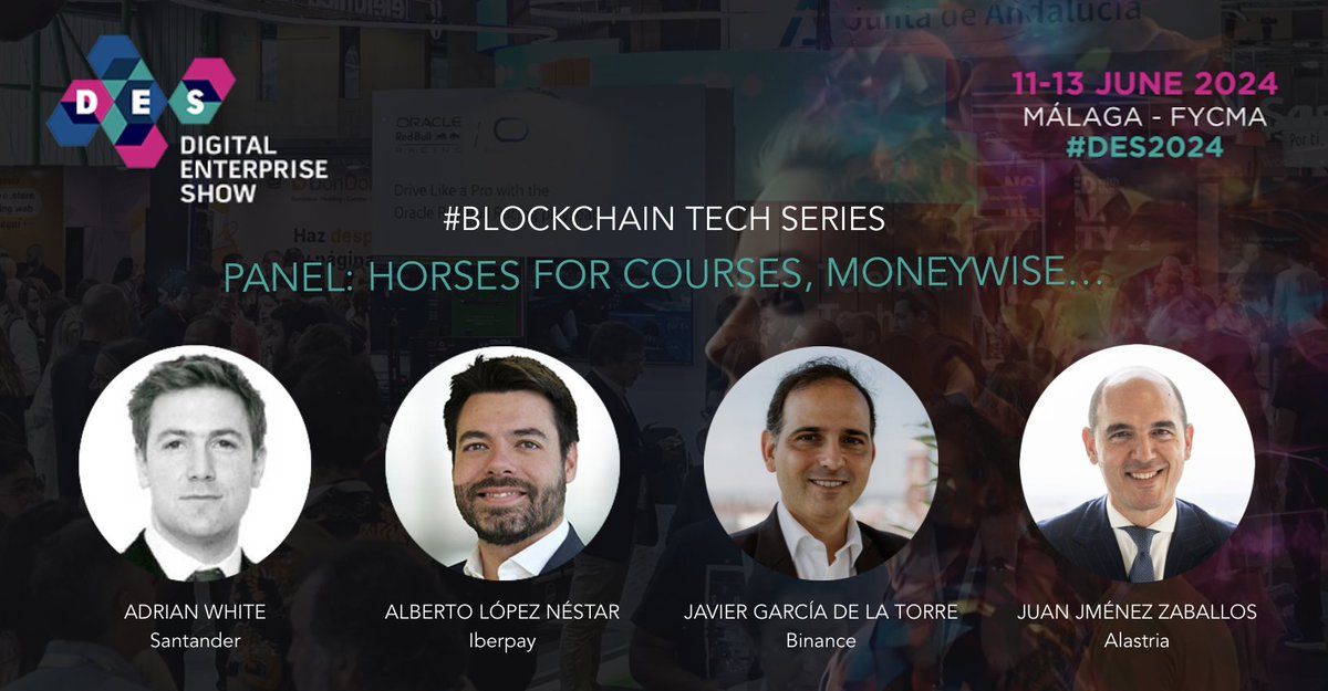 In the digital era, new financial expressions emerge for new needs. #CBDCs, #tokenised deposits and #cryptocurrencies will coexist. Discover the journey of each of them with <a href="/bancosantander/">Santander</a>, <a href="/Iberpay/">Iberpay</a> , <a href="/BinanceES/">Binance España</a> and #Alastria.

June 13, 2024 
#DES2024 
👉des-show.com