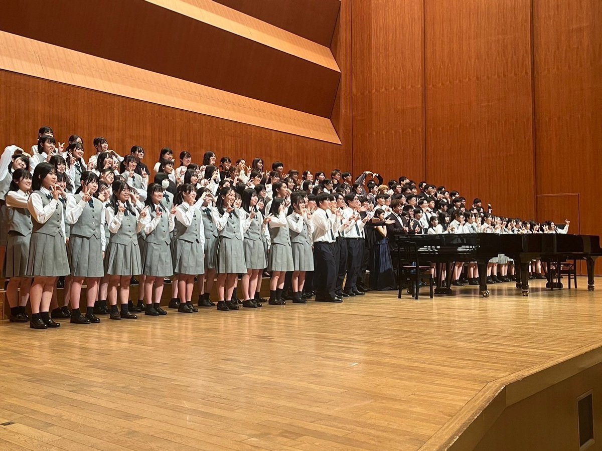 ChorKarmin's tweet image. 6月2日に、Chor Karmin Friendship Concertを岡山シンフォニーホールで開催しました。