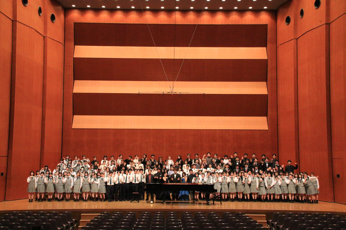 ChorKarmin's tweet image. 6月2日に、Chor Karmin Friendship Concertを岡山シンフォニーホールで開催しました。