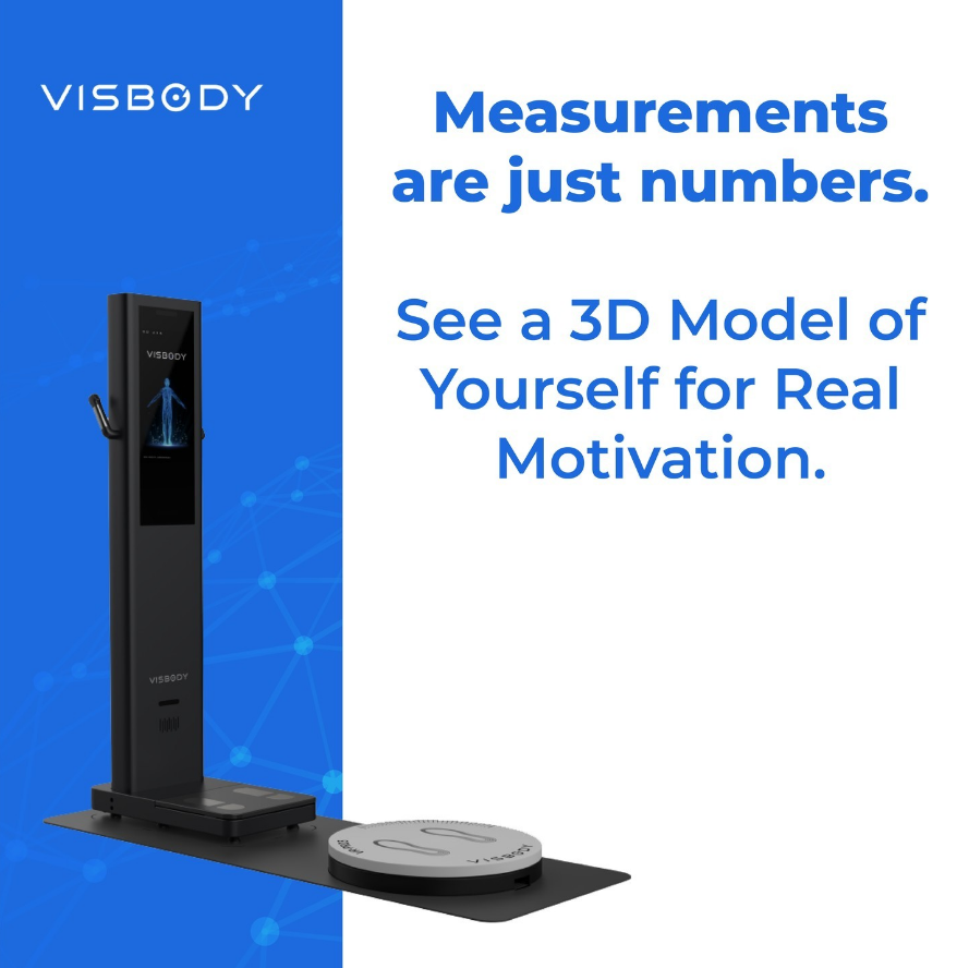 VisbodyOfficial's tweet photo. The body scanners that generate 3D body models are simulated body models based on body data. Visbody 3D models have the ability to show every detail of your body.
If you can see your body in 3D instead of imagination, it can make you more motivated!
#visbody #bodyscanner #gym https://t.co/ydrCx7Dg7K