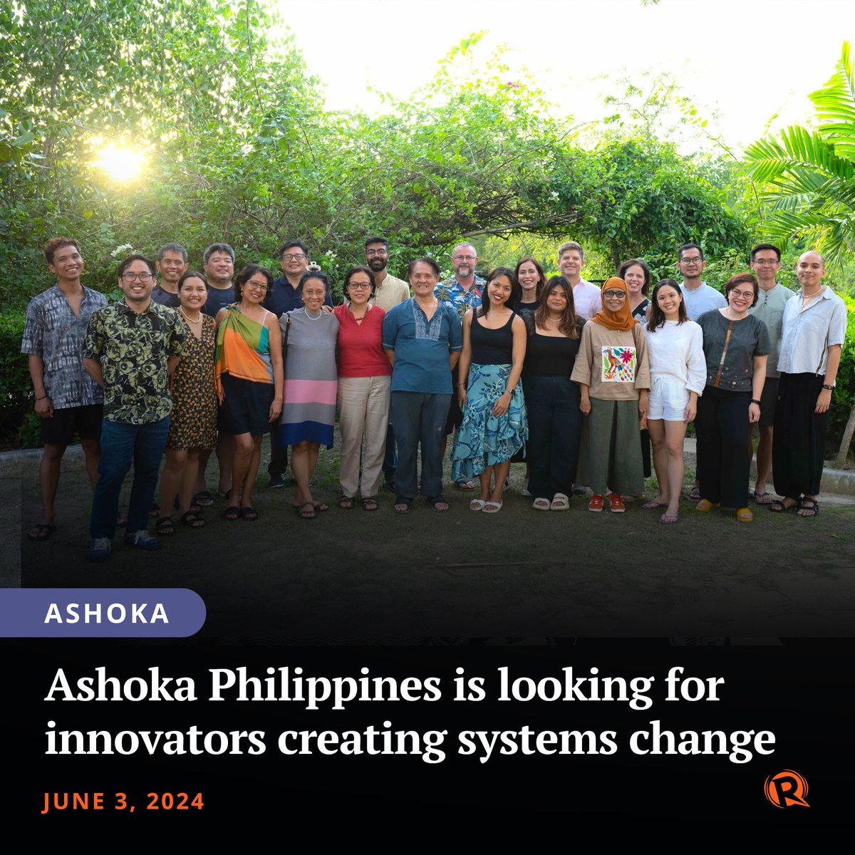 Rappler (@rapplerdotcom) on Twitter photo .<a href="/AshokaPH/">Ashoka Philippines</a> seeks out pragmatic visionaries who create systems change. Ashoka offers a lifelong Fellowship to support these pioneers.
More details here: ashoka.rappler.com/575/systems-ch…
Looking for volunteer or collaboration opportunities? Check out the volunteer opportunities chat room .<a href="/AshokaPH/">Ashoka Philippines</a> seeks out pragmatic visionaries who create systems change. Ashoka offers a lifelong Fellowship to support these pioneers.
More details here: ashoka.rappler.com/575/systems-ch…
Looking for volunteer or collaboration opportunities? Check out the volunteer opportunities chat room