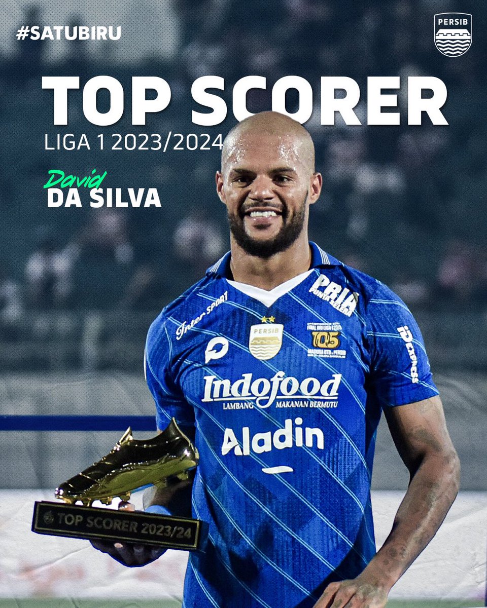 persib's tweet photo. 30 gol yang dicetak David da Silva menobatkan dirinya sebagai pencetak gol terbanyak Liga 1 2023/2024.
Congrats, Predator🔥💙
#WeArePERSIB #SatuBIRU https://t.co/2qkACC5HBu