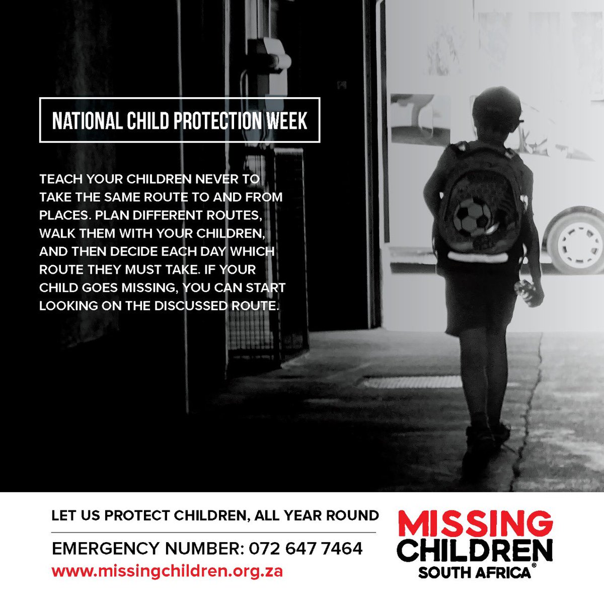 072MISSING's tweet image. #MissingChildrenSouthAfrica supports #NationalChildProtectionWeek!

Every child has the right NOT to a be used directly in armed conflict, and to be protected in times of armed conflict.
Report child abuse, neglect and exploitation.
#DoNotRemainSilent

#MCSAEmergencyNumber👇🏼 
072