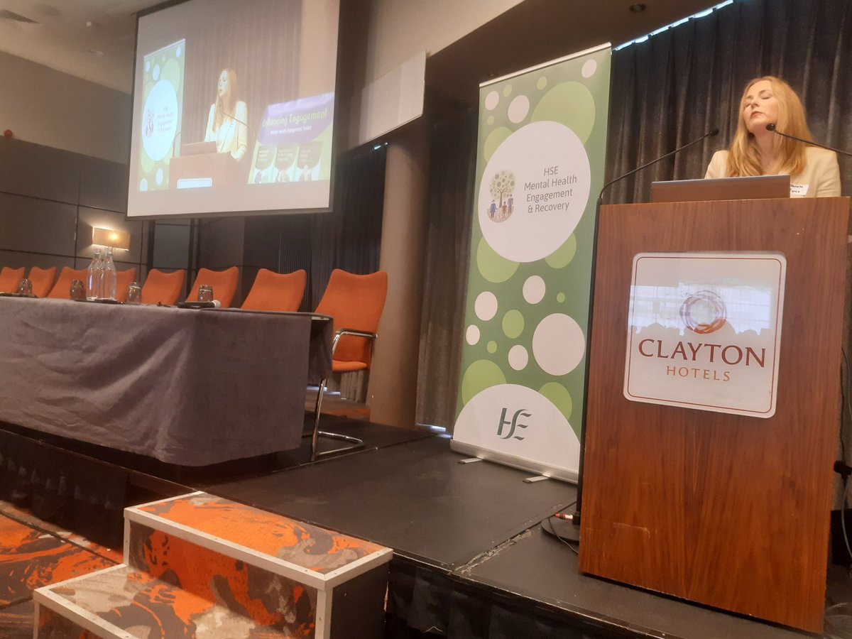 Dervila Eyres says the MHER  Engagement  Framework is a call to action to all of us to become involved in coproducing a more recovery focused service based on the centrality of Lived Experience and Clinical expertise