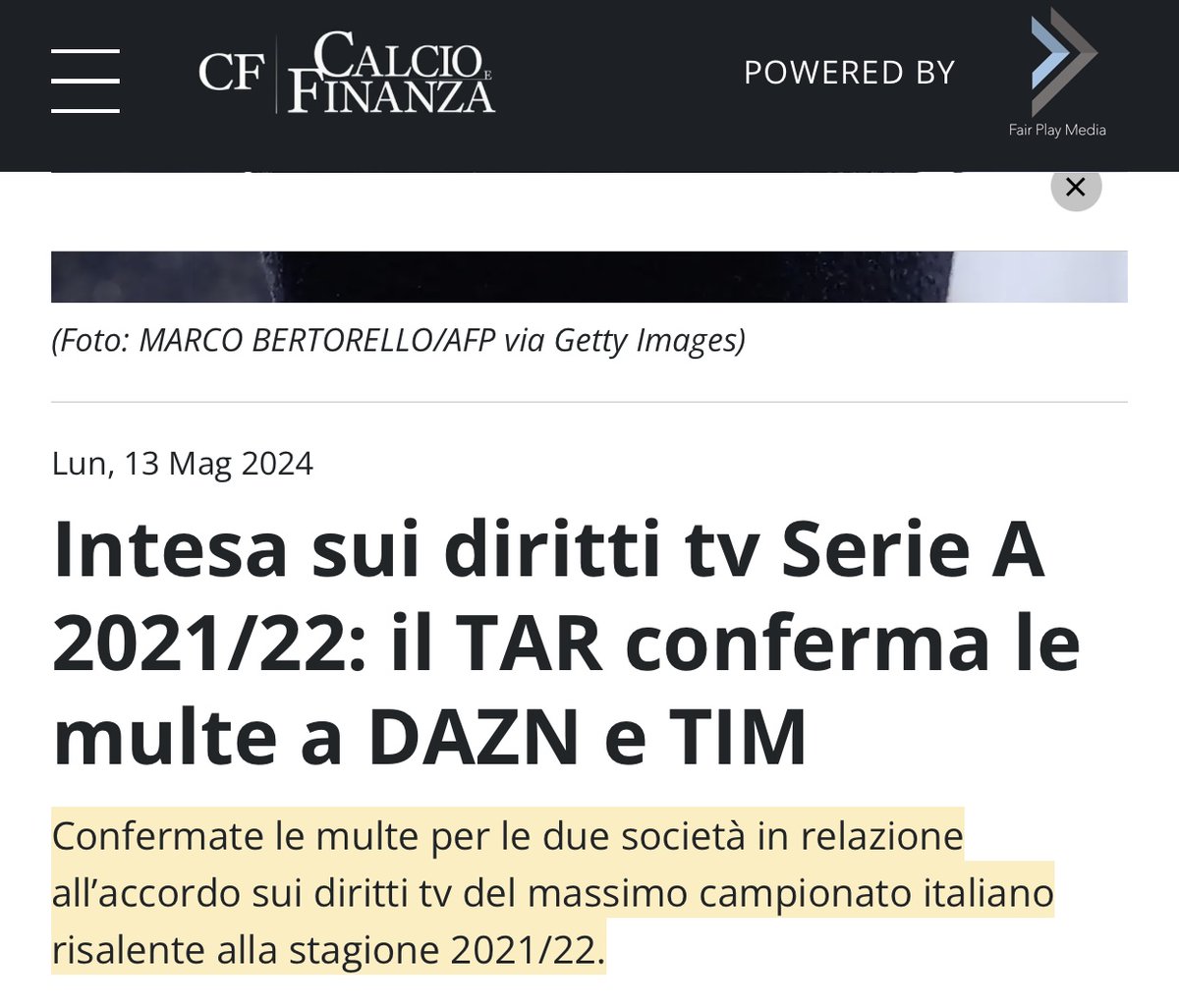 Paolo Ziliani tweet media