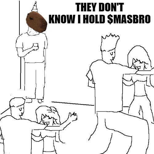 Never forget our Day 1 masbros.

$MASBRO 💤