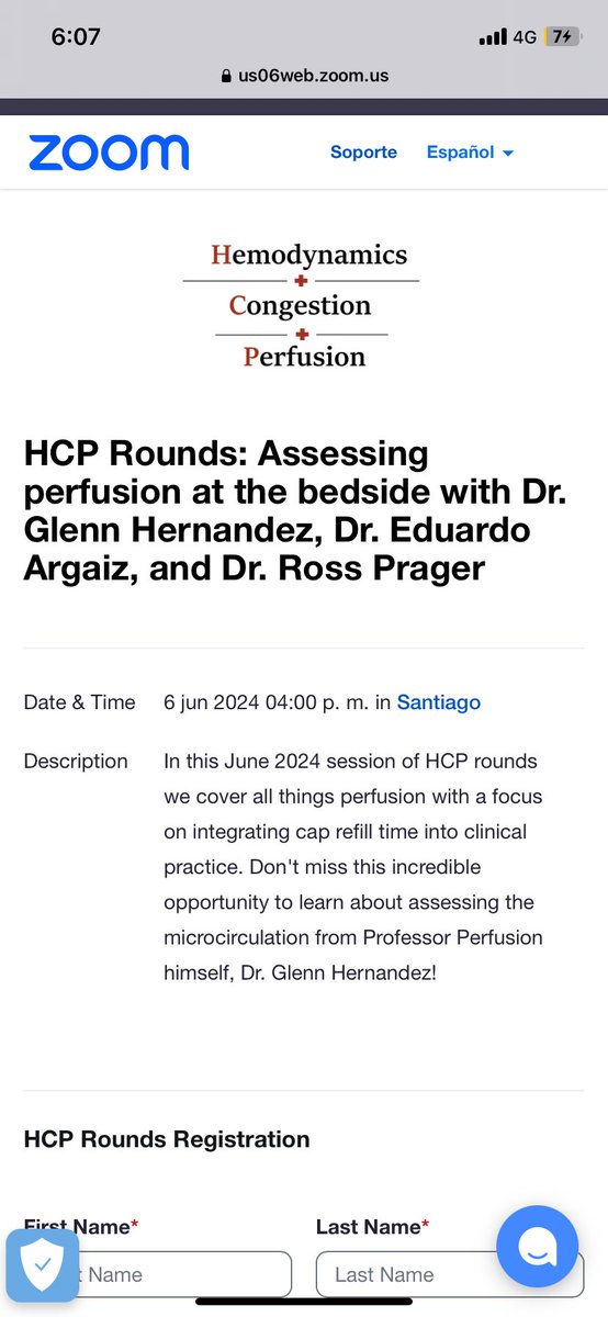 Tomorrow is the great day! The second HCP Webinar (Hemodynamics + Congestion+ Perfusion) organized by Ross Prager and Eduardo Argaiz! Excited to discuss now about Perfusion, including fascinating topics such as Macro-to Microcirculatory Coupling! Not to be missed