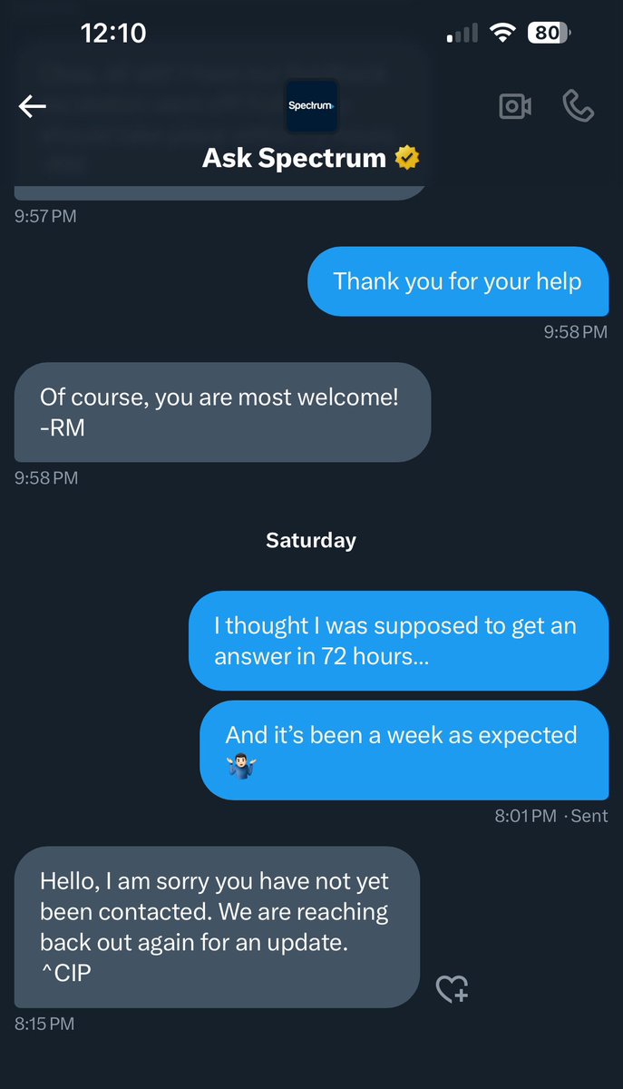 umurcan.eth (@mrcnylmz) on Twitter photo .<a href="/Ask_Spectrum/">Ask Spectrum</a> guys , when should I expect a response from you?
The first photo is from May 26 and the second one is from June 1.
Shouldn’t be that hard .<a href="/Ask_Spectrum/">Ask Spectrum</a> guys , when should I expect a response from you?
The first photo is from May 26 and the second one is from June 1.
Shouldn’t be that hard