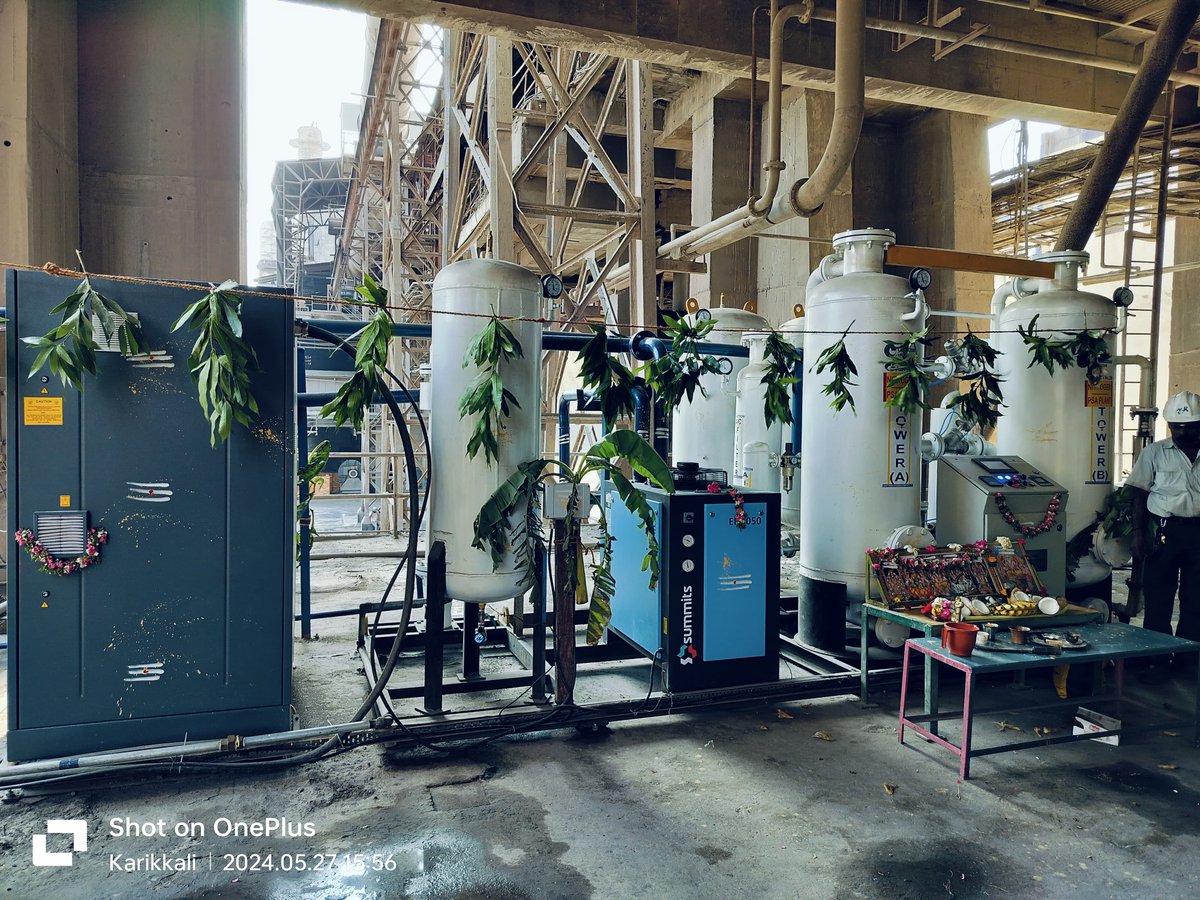 GaztronIndia's tweet image. We&apos;re thrilled to announce that Gaztron Engineering Pvt. Ltd., India&apos;s largest manufacturer of PSA nitrogen gas generators, recently supplied a cutting-edge generator to one of India&apos;s leading cement industries. 
#GaztronEngineering #NitrogenGenerators #IndustrialSafety