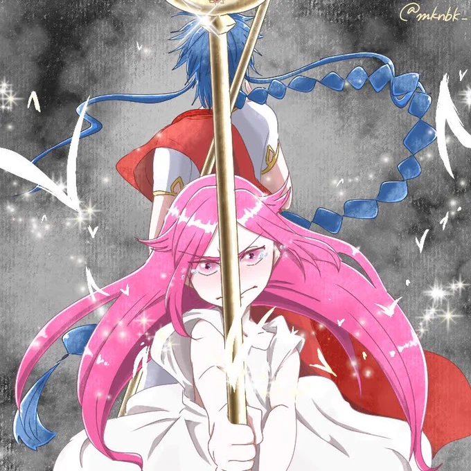 #マギ15周年 青春を捧げた作品〜〜!マギの女の子みんな好きかわいい 