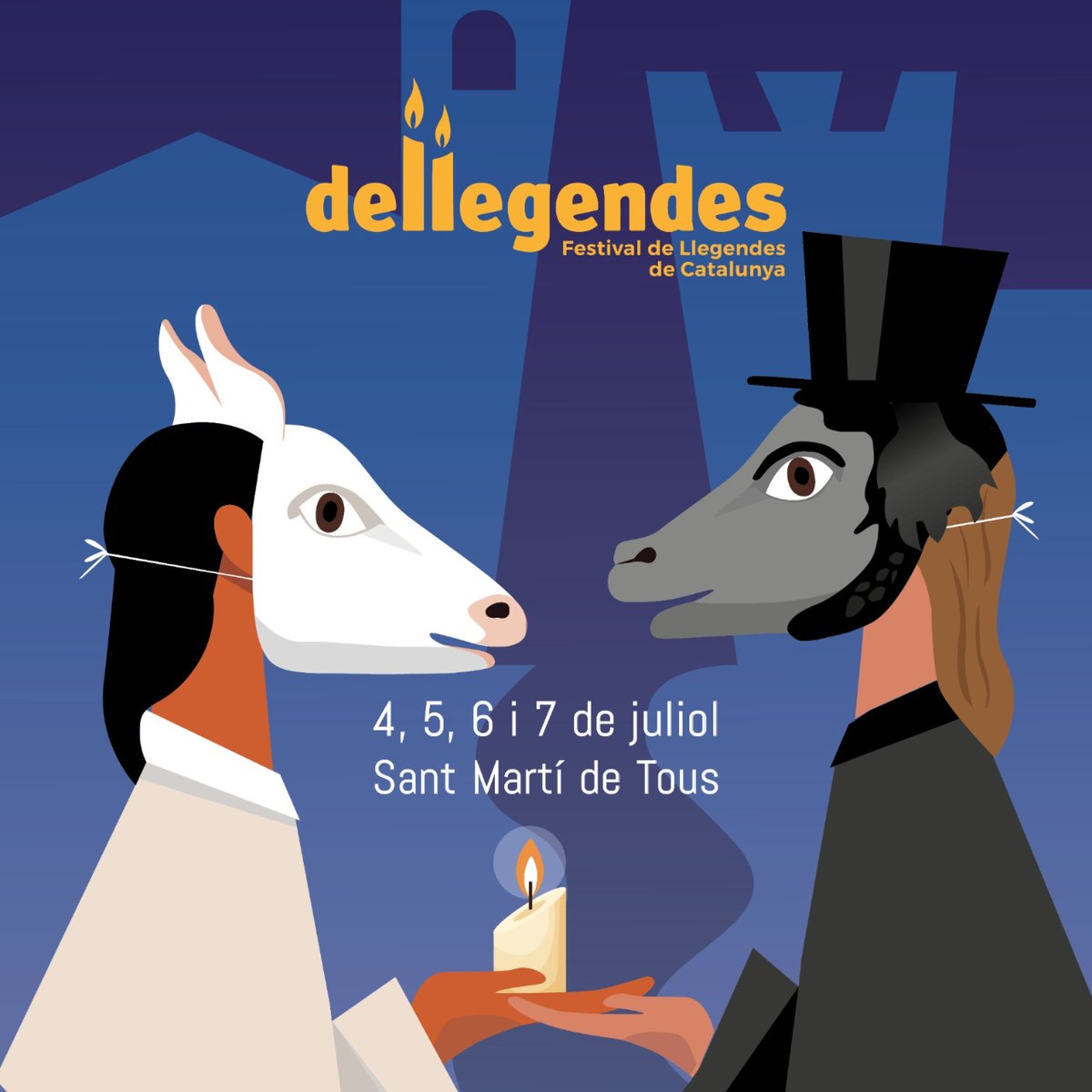 ✨ Comença el compte enrere per al Festival de Llegendes de Catalunya! ✨
En només un mes,  tornarem a omplir els carrers de St Martí de Tous de màgia 🌟
Ja tenim la web actualitzada amb tota la informació. Podeu consultar la programació i adquirir les vostres entrades! 🎟️✨