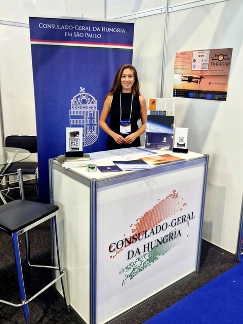 FlyRadar1's tweet photo. FlyRadar project at the Drone and Space BR Show
Sao Paolo, Brazil, 21-23 May 2024, Expo Centre Norte
organized by the Brazil Space Agency with the help of the Hungarian Embassy in Brazil.
#flyradar #drone #droneandspace #project https://t.co/5lC0FxIj1I