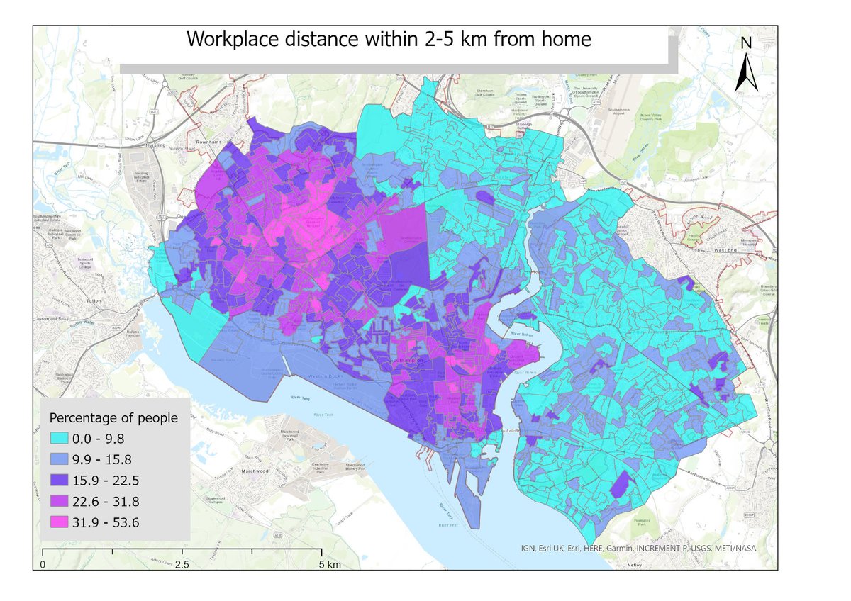 GeoData GIS Training (@geodatatraining) on Twitter photo Wondering how commuting patterns are spatially represented in <a href="/SouthamptonCC/">SouthamptonCC</a> ? We have a first answer as part of a bigger ongoing project!
In <a href="/GeoDataTraining/">GeoData GIS Training</a> we visualized this using the <a href="/ONS/">Office for National Statistics (ONS)</a> data (2021).
Want to learn more? Join our next QGIS Advanced course (18-19/6). Wondering how commuting patterns are spatially represented in <a href="/SouthamptonCC/">SouthamptonCC</a> ? We have a first answer as part of a bigger ongoing project!
In <a href="/GeoDataTraining/">GeoData GIS Training</a> we visualized this using the <a href="/ONS/">Office for National Statistics (ONS)</a> data (2021).
Want to learn more? Join our next QGIS Advanced course (18-19/6).
